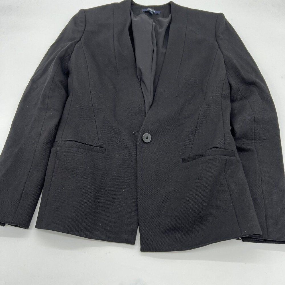Madewell single button Black Blazer Women's Size 4